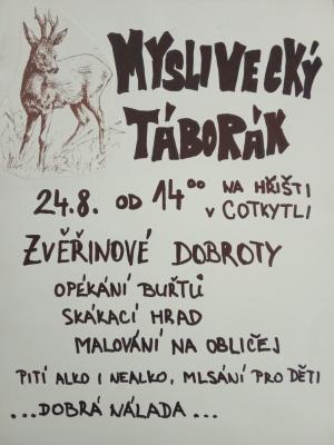 MYSLIVECKÝ TÁBORÁK 1