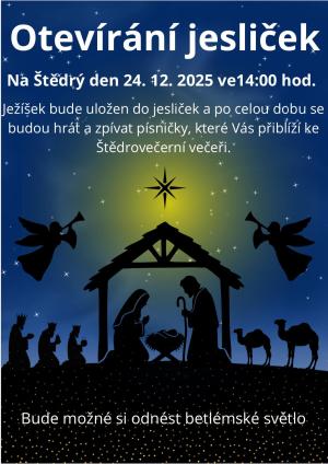 Otevírání jesliček 2025